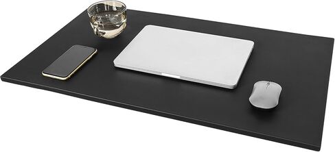 AKOZLIN Desk Pad Protector with Edge Office Anti-Push Desk Cover Mat with Lip Waterproof TPU Surface Desk Blotter with Lip Mouse Mat in Saudi Arabia