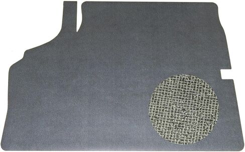Inline Tube Compatible with 1970 Chevrolet Chevelle Vinyl Trunk Mat Gray and Black Herringbone Felt Backing 1pc in Saudi Arabia