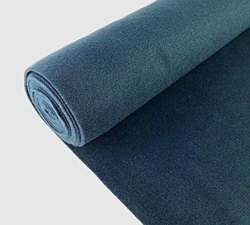 Automotive Trim Carpet 5 Yards Dark Blue Upholstery Durable Un-Backed 40" x15 FT Roll in Saudi Arabia