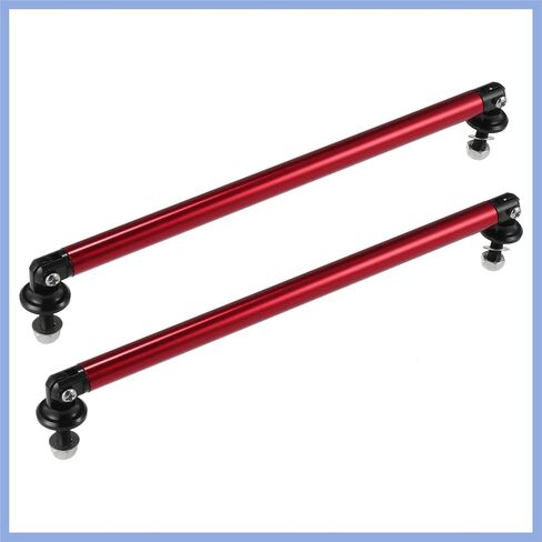 2pcs 200mm 7.87" Splitter Support Rods Adjustable Front Rear Bumper Lip Splitter Strut Rod Tie Support Bars Fit Most Vehicle Red Stable in Saudi Arabia