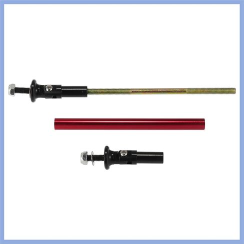 2pcs 200mm 7.87" Splitter Support Rods Adjustable Front Rear Bumper Lip Splitter Strut Rod Tie Support Bars Fit Most Vehicle Red Stable in Saudi Arabia