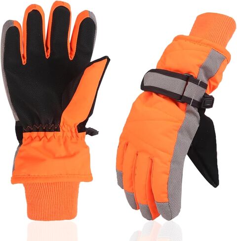 XTACER Kids Ski Snow Gloves Snowboard Winter Warm Cold Weather Gloves for Boys Girls Children in Saudi Arabia