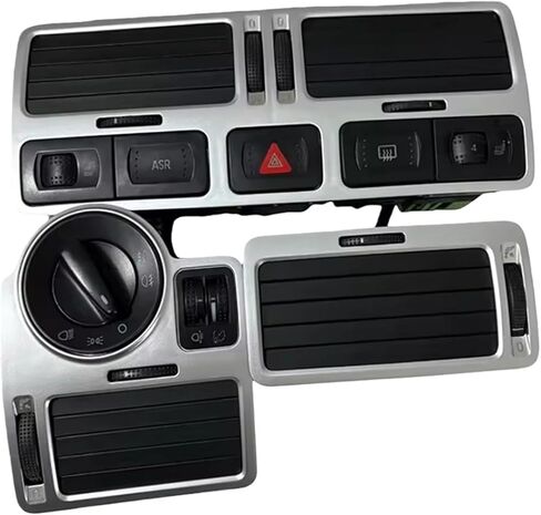 Compatible With VW Golf 4 MK4 Air Conditioning Outlet Switch 1J1819710B Auto Part Compatible With Vehicle Air Conditioning System(Set C) in Saudi Arabia