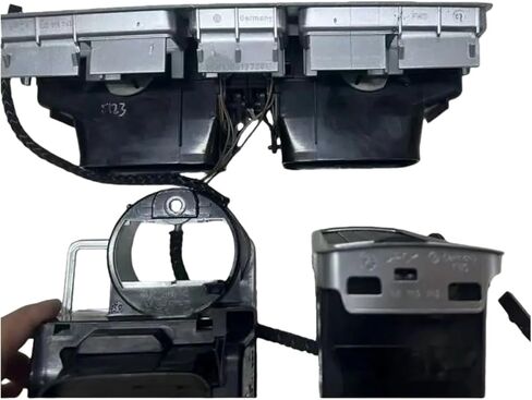 Compatible With VW Golf 4 MK4 Air Conditioning Outlet Switch 1J1819710B Auto Part Compatible With Vehicle Air Conditioning System(Set C) in Saudi Arabia