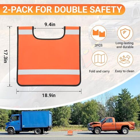 Tegeme 2 Pack Winch Damper Heavy Duty Vinyl Construction Winch Cable Damper Car Off-road Safety Cable Recovery Rope Dampener Blanket with Reflective Strips in Saudi Arabia