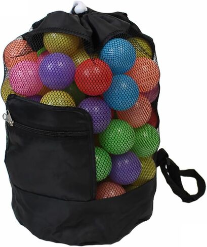 Kids Mesh Drawstring Backpack, Portable Beach Swimming Bag Kids Pool Drawstring Gym Bag for Wet Swimming, Gym, and Workout Gear (Pink) in Saudi Arabia