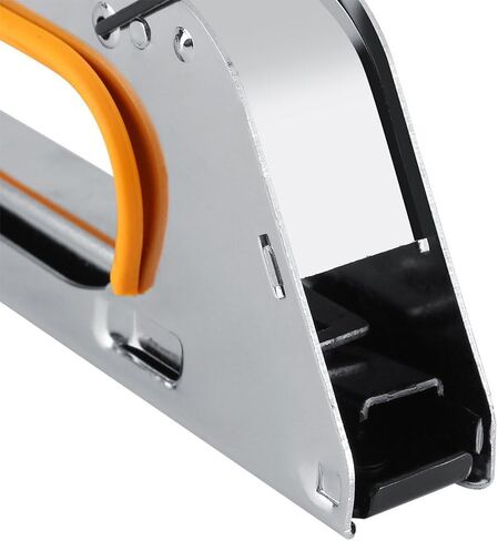 Manual Staple Gun Stainless Steel Construction Durable Easy Squeeze Mechanism Heavy Duty Staple Gun Kit Holds 1008F Staples for Furniture Home Office Workshop in Saudi Arabia