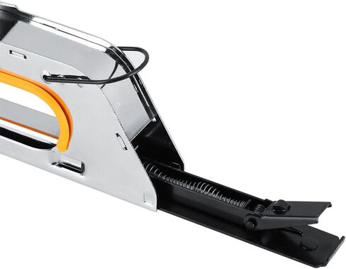 Manual Staple Gun Stainless Steel Construction Durable Easy Squeeze Mechanism Heavy Duty Staple Gun Kit Holds 1008F Staples for Furniture Home Office Workshop in Saudi Arabia