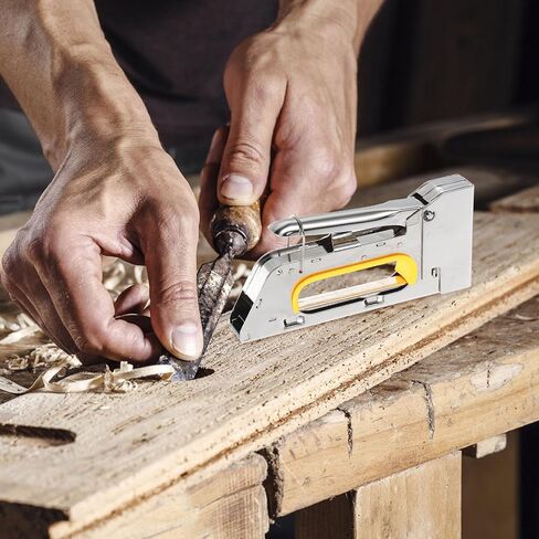 Manual Stapler Brad Stapler Upholstery Staple Gun for Home DIY Projects and Office Fastening Tasks in Saudi Arabia