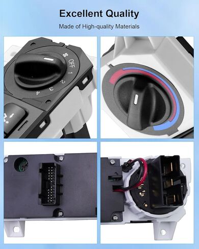 HAVC Heater Climate Control Module Replace 599-269, Fit for Honda Odyssey LX 3.5L V6 1999-2004, AC Control Panel Replace 79600-S0X-A01ZA 79600-S0X-A02Z 79600-S0X-A03ZA in Saudi Arabia