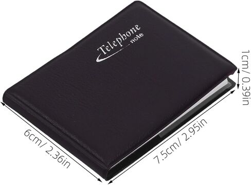 Garneck 12pcs Mini Address Book - 45Pages Small Pocket Phone Number Book for Home Office Travel - Compact and Practical Address Organizer for Easy Access Information(Random Color) in Saudi Arabia