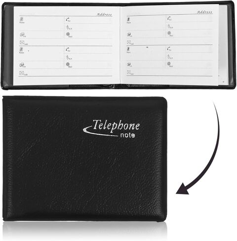 Garneck 12pcs Mini Address Book - 45Pages Small Pocket Phone Number Book for Home Office Travel - Compact and Practical Address Organizer for Easy Access Information(Random Color) in Saudi Arabia