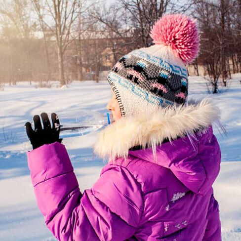 6 أزواج من قفازات الشتاء للأطفال وزوجين من القفازات بدون أصابع in Kuwait