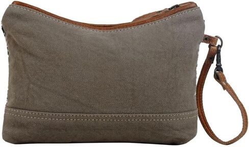 حقيبة Myra Bag Design Play Pouch من القطن والجلد المعاد تدويره S-2915 in Saudi Arabia