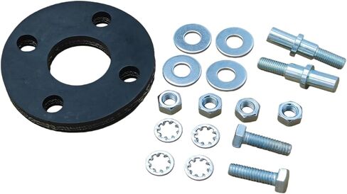 Replacement Steering Coupling Rubber Disk 000941 (Rubber Disk Steering Shaft Coupler Screw spacers included) Fits requiring a 3.75" diameter rag joint disc many Che-Dodg Je-p Fo-rd applications in Saudi Arabia