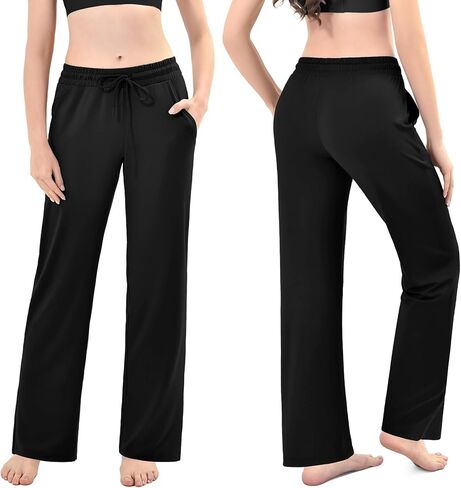 Stanpetix Track Pants Women Loose Straight Leg Women’s Sweatpants with Pockets for Sports Jogging in Saudi Arabia