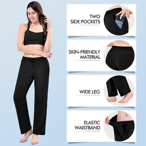 Stanpetix Track Pants Women Loose Straight Leg Women’s Sweatpants with Pockets for Sports Jogging in Saudi Arabia