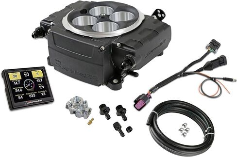 مجموعة ترقية Holley Sniper EFI 550-511-3AE Sniper 2 EFI مع منظم أسود in Kuwait
