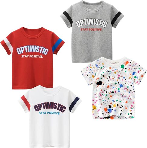 Boys' Short Sleeve T-Shirt and Short Outfit Set Size 1-7 Years Toddler Boys' Dinosaur Print Cotton Summer Outfits Sets in Saudi Arabia