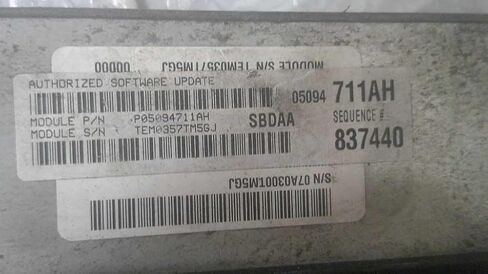 Engine ECM Control Module Fits 07 Compatible with Durango RAM Aspen P05094711AH 05094711AH in Kuwait