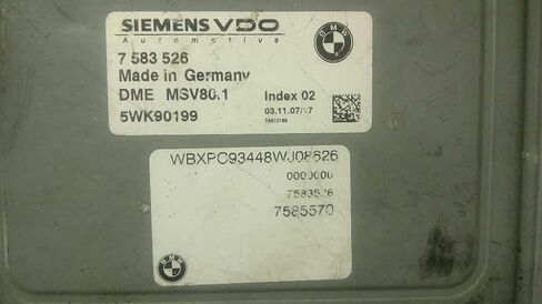 Engine ECM Control Module 3.0L N51 Engine Fits 08-11 Compatible with BMW 128i 7 583 526 7583526 in Saudi Arabia