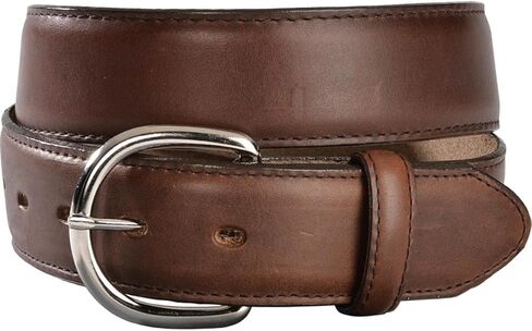 Silvercreek Men's Silver Creek Classics Oiled Western Belt Brown 36 in Saudi Arabia