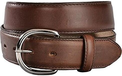 Silvercreek Men's Silver Creek Classics Oiled Western Belt Brown in Saudi Arabia