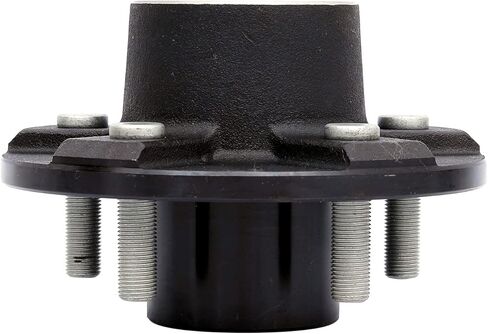 FKG Trailer Hub Spindle Kit 5 Bolt on 4.5 Inch 5-4.5" Bolt Circle Hub Fit for 3,500 lb. axles with 1-3/8 Inch to 1-1/16 Inch Tapered Spindles, Set of 2 in Saudi Arabia