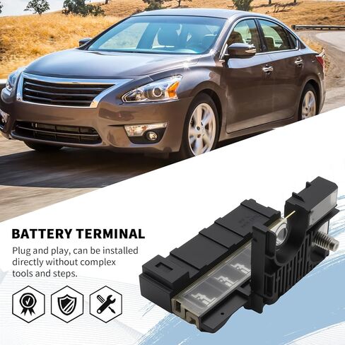 24380-3JA1A Fusible Fuselink Battery Fuse with Positive Battery Terminal, Replacement for Nissan Altima Maxima Murano Pathfinder, Replaces 243803JA1A in Saudi Arabia