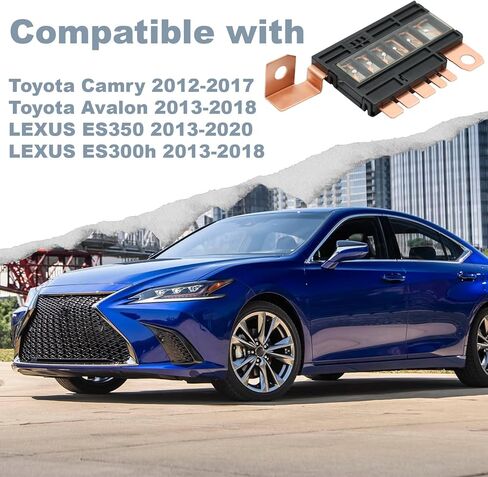 Fusible Block Link Fuse Compatible with Toyota Camry 2012-2017 Avalon 2013-2018 LEXUS ES350 2013-2020 ES300h 2013-2018 Replace# 82620-33070 in Saudi Arabia