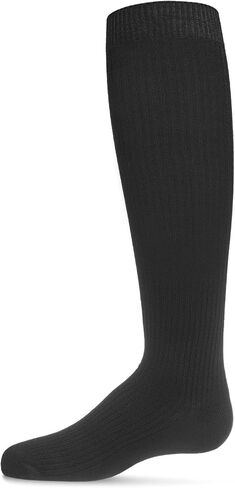 MeMoi Thin Ribbed Girls Cotton Blend Knee High Sock in Saudi Arabia