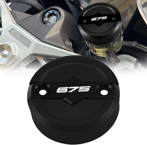 For 675SS 675SR-R 675SR 675SRR 675NK Motorcycle Brake Fluid Reservoir Cap Anti-Leak Front Brake Master Cylinder Cover(Blue) in Saudi Arabia