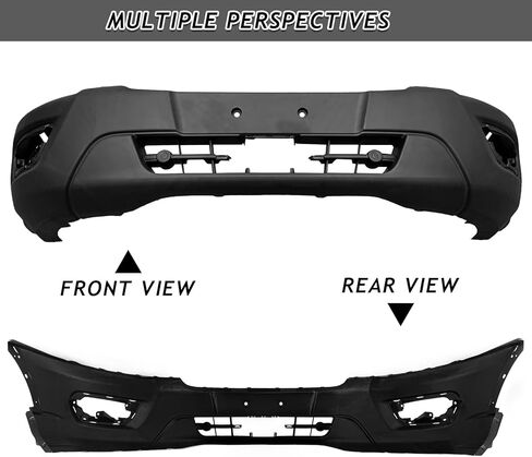 Bewild Front Bumper Fit For 2020 2021 2022 2023 Ford Transit 150 250 350/350HD Bumper Cover. New, Primed and Ready for Paint. W/Fog Light Holes. W/Park Sensor Holes.LK4Z17757DA in Saudi Arabia