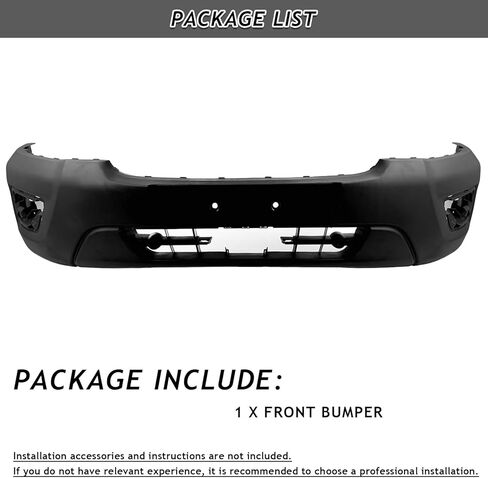 Bewild Front Bumper Fit For 2020 2021 2022 2023 Ford Transit 150 250 350/350HD Bumper Cover. New, Primed and Ready for Paint. W/Fog Light Holes. W/Park Sensor Holes.LK4Z17757DA in Saudi Arabia