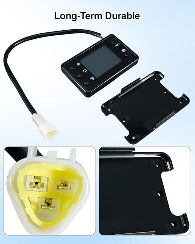 12V/24V Diesel Air Heater Controller with LCD Display and Remote Control for 5KW 8KW Diesel Parking Heater, Diesel Parking Air Heater Kit with Motherboard, Wiring Harness & Sensor in Saudi Arabia