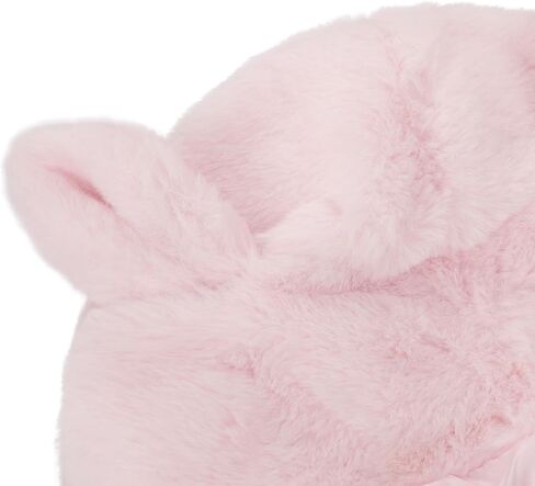 Girls Bunny Ear Hooded Coat, Faux Fur Bat Sleeve Winter Cloak Cape for Wedding Christmas Flower Girl Party Kids 3-8 Years in Saudi Arabia