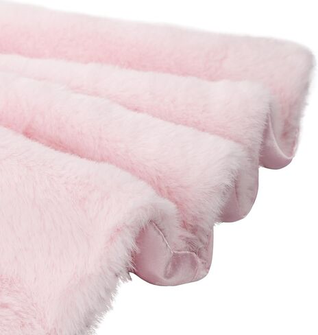 Girls Bunny Ear Hooded Coat, Faux Fur Bat Sleeve Winter Cloak Cape for Wedding Christmas Flower Girl Party Kids 3-8 Years in Saudi Arabia
