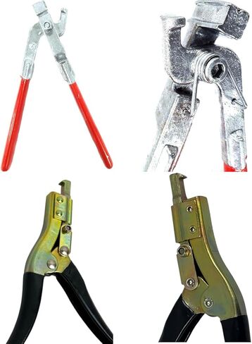 Radiator Repair Pliers & Clamps Bundle- Combo Opening & Closing Pliers and Two J-Clamps tools for Radiator Repair kit, 4pcs total - AM Worldwide in Saudi Arabia