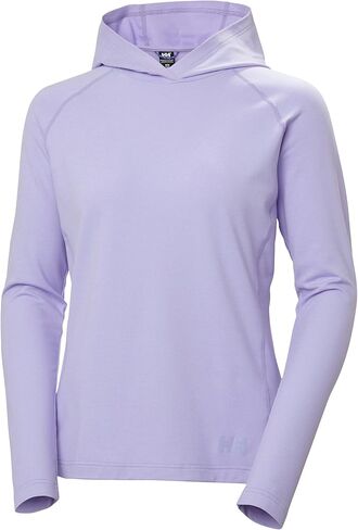 سترة بغطاء رأس من Helly-Hansen Tyri - سويت شيرت نسائي، ناعم ودافئ، ملابس كاجوال، تصميم متعدد الاستخدامات، مثالي للارتداء في طبقات in Kuwait
