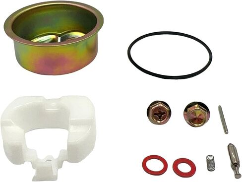 2 Set Carburetor Bowl Chamber Float Kit Needle Gasket Seal Pin Washers Carburetor Repair Rebuild Electric Start Kit Compatible with Honda GX240 GX270 GX340 GX390 in Saudi Arabia