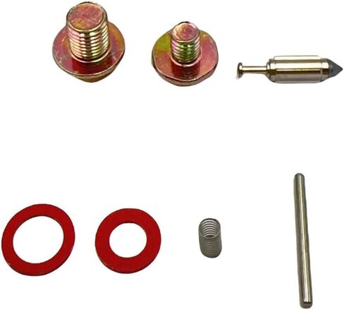 2 Set Carburetor Bowl Chamber Float Kit Needle Gasket Seal Pin Washers Carburetor Repair Rebuild Electric Start Kit Compatible with Honda GX240 GX270 GX340 GX390 in Saudi Arabia