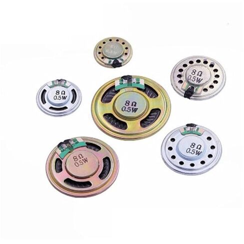 1pcs 8R 0.5W Horn Loud Speaker Buzzer Ringer 20mm 23mm 28mm 30mm 40mm 50mm 8 ohm 0.5W Small Loudspeaker(30mm) in Kuwait