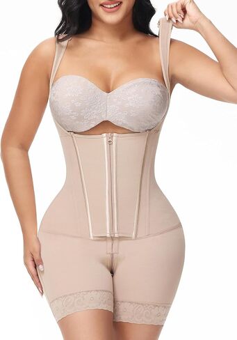M MYODRESS Fajas Colombianas Moldeadoras Shapewear Tummy Control Body Shaper Girdles Post Surgery Compression Garment in Saudi Arabia