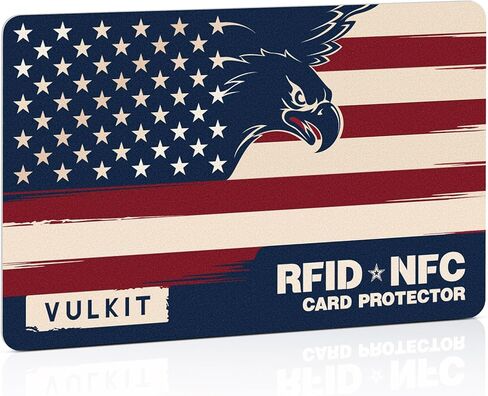 بطاقات حجب VULKIT RFID مكونة من 6 قطع حماية بدون تلامس لأساسيات RFID/NFC المضادة للسرقة للسفر والتسوق ومناسبات العمل in Kuwait