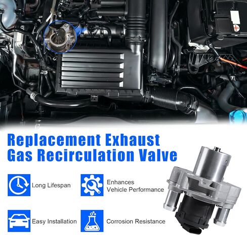 6421401460 EGR Valve Compatible with Mercedes-Benz Sprinter 2500/3500 Base 3.0L 2010-2021, Replace# A6421401460 6421422380 710471D in Saudi Arabia