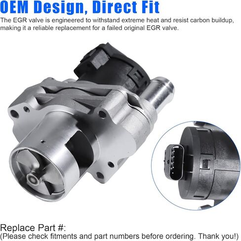 6421401460 EGR Valve Compatible with Mercedes-Benz Sprinter 2500/3500 Base 3.0L 2010-2021, Replace# A6421401460 6421422380 710471D in Saudi Arabia