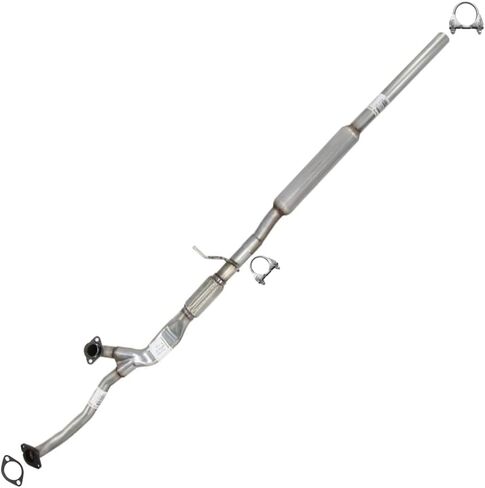 Exhaust Front Y Pipe w/Resonator Compatible for 2013-2019 Ford Flex 3.5L | Stainless Steel | Northeastern Exhaust | Free Clamps and Gasket Included | Automotive Replacement Part | Direct-Fit in Saudi Arabia