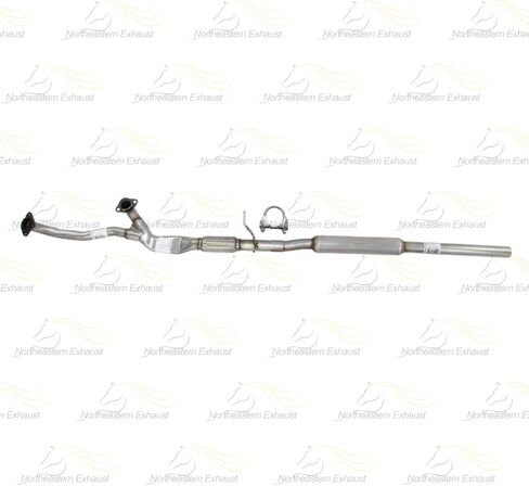 Exhaust Front Y Pipe w/Resonator Compatible for 2013-2019 Ford Flex 3.5L | Stainless Steel | Northeastern Exhaust | Free Clamps and Gasket Included | Automotive Replacement Part | Direct-Fit in Saudi Arabia
