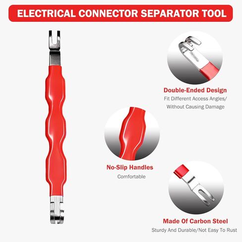 4 Pcs Electrical Disconnect Pliers for Cars,Hose Clamp Pliers,Automotive Electrical Connector Disconnect Tool,Connector Separator for Car, Truck Repair & 8PCS Terminal Removal Tools in Saudi Arabia