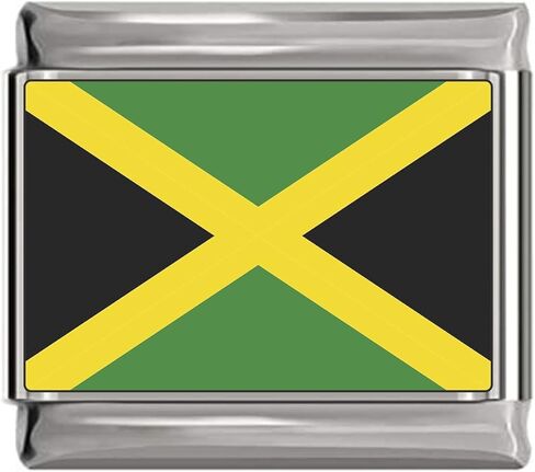 NewCharms Jamaica Flag Italian Charm in Saudi Arabia